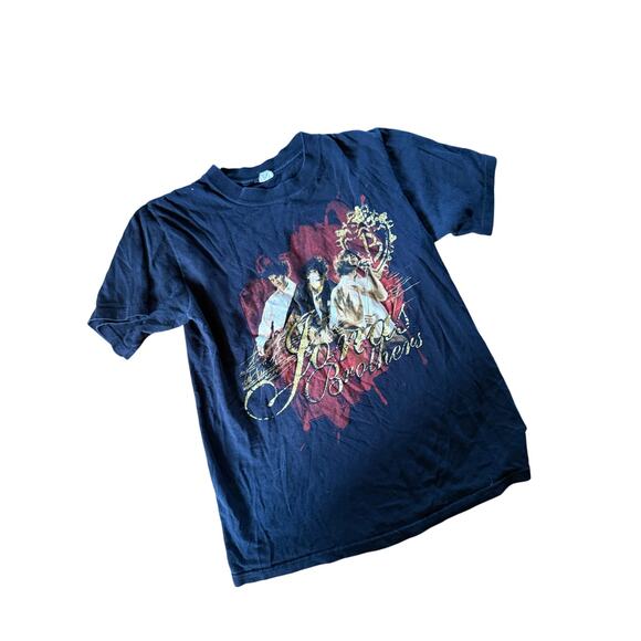 The Jonas Brothers 2008 double sided tour graphic t-shirt - Picture 1 of 6